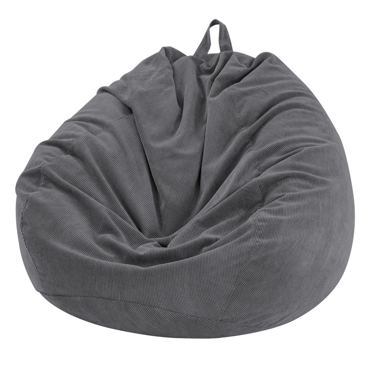 Trule ExtraLarge Classic Corduroy Bean Bag Cover & Reviews Wayfair.ca